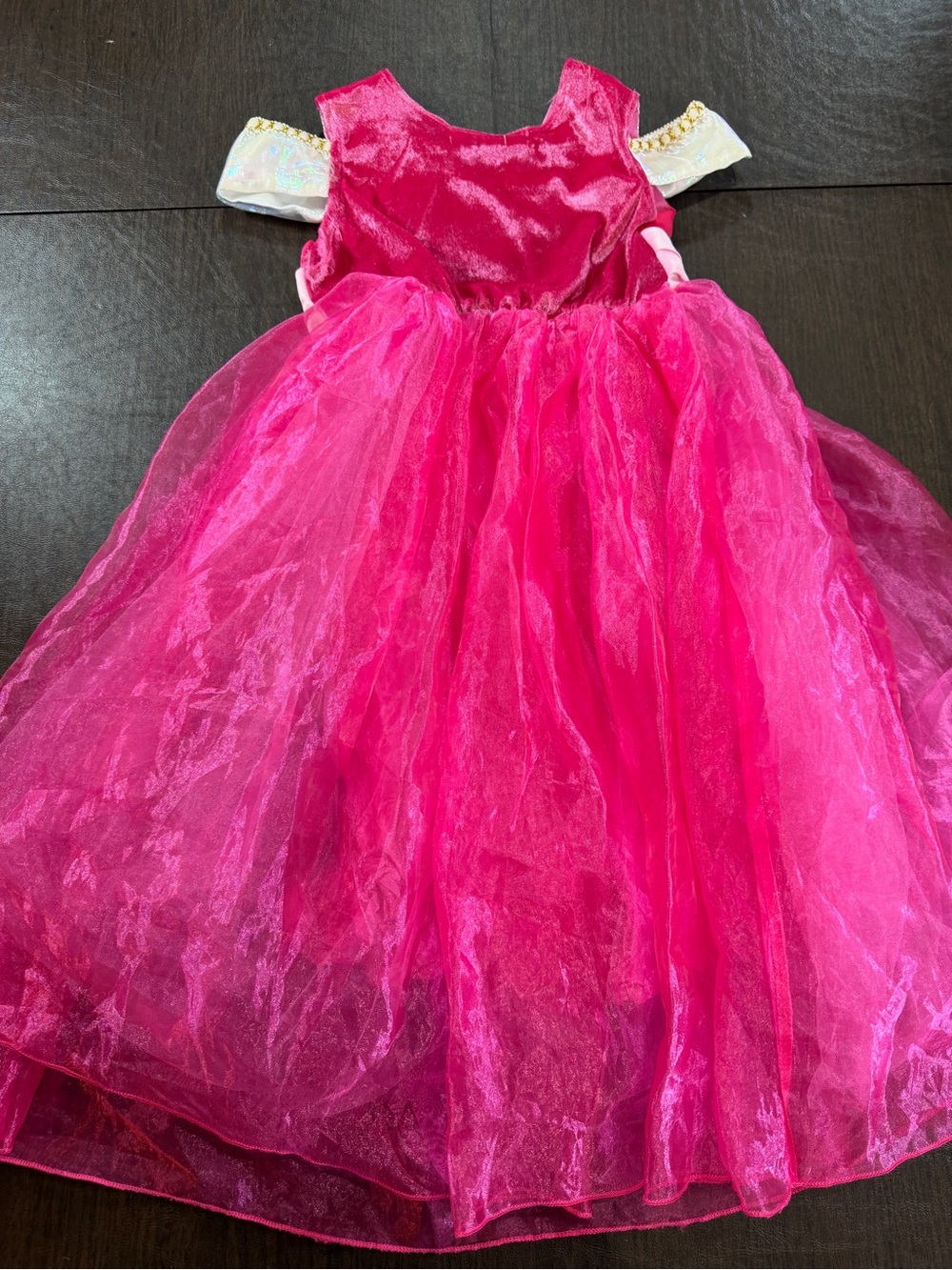 Jerri’s Apparel Girls Pink Princess Tulle Costume Dress Sz 120 - Picture 5 of 5